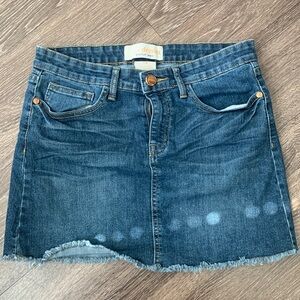 Cafe Denim Mini Skirt